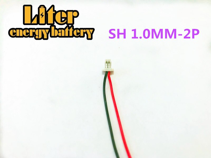 3.7V 250mAh Lithium Polymer LiPo Rechargeable Battery Lion 501240 PLUG 2pin For Mp3 GPS bluetooth headphone: 1.0MM PLUG 501240