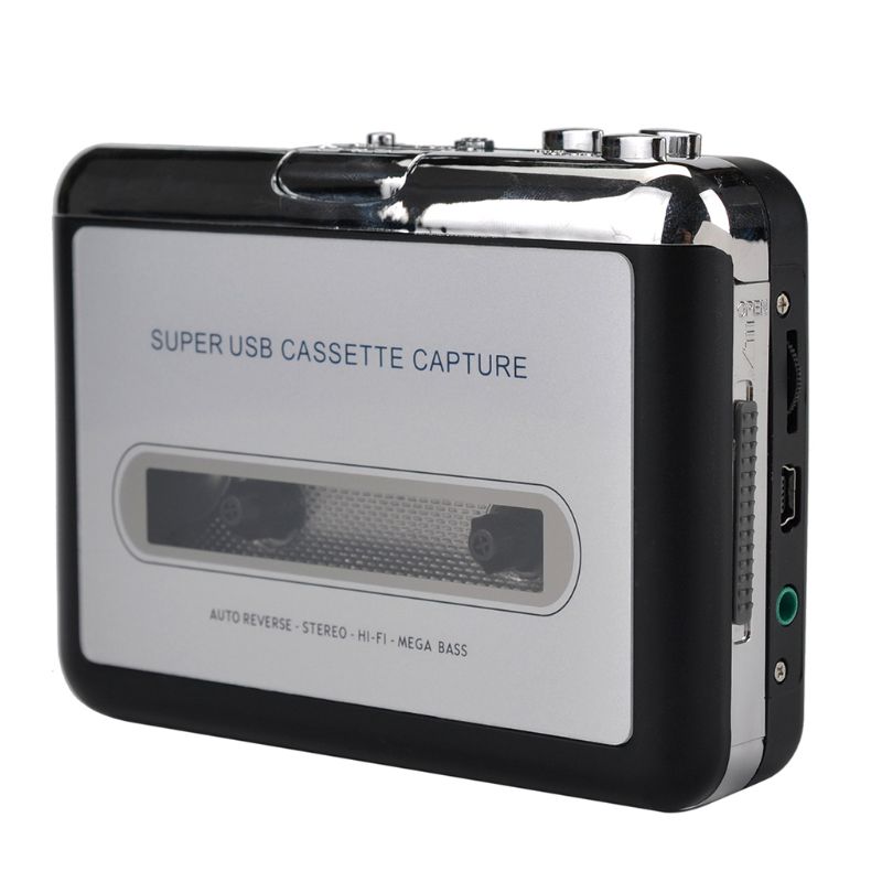Lecteur de Cassette USB vers PC, ancien convertisseur de Format MP3, enregistreur Audio, baladeur de Capture avec inversion automatique