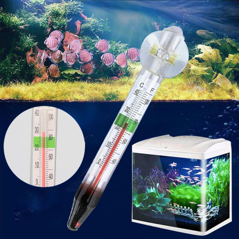Termómetro de temperatura para acuario, productos para mascotas, vidrio para peces, temperatura del tanque, suministros para mascotas, tecnología y aparatos