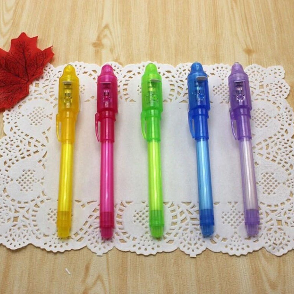 Stylo de contrefaçon de de sécurité d'encre invisible UV invisible de LED