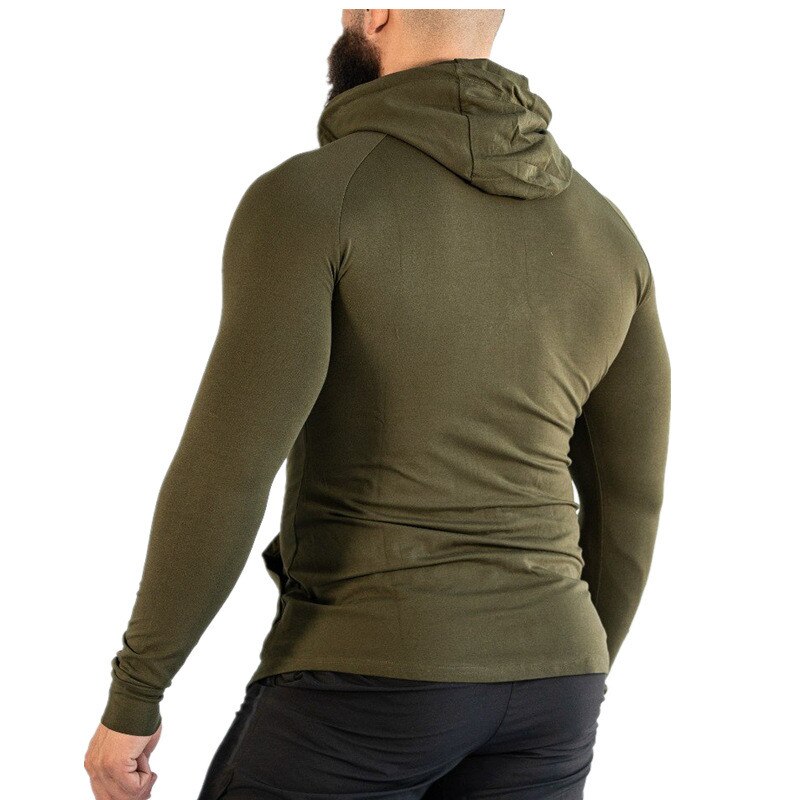 Herfst winter Mannen Gym Hoodies Fitness Bodybuilding Sweater Trui Sportkleding Mannelijke Workout Capuchon Kleding