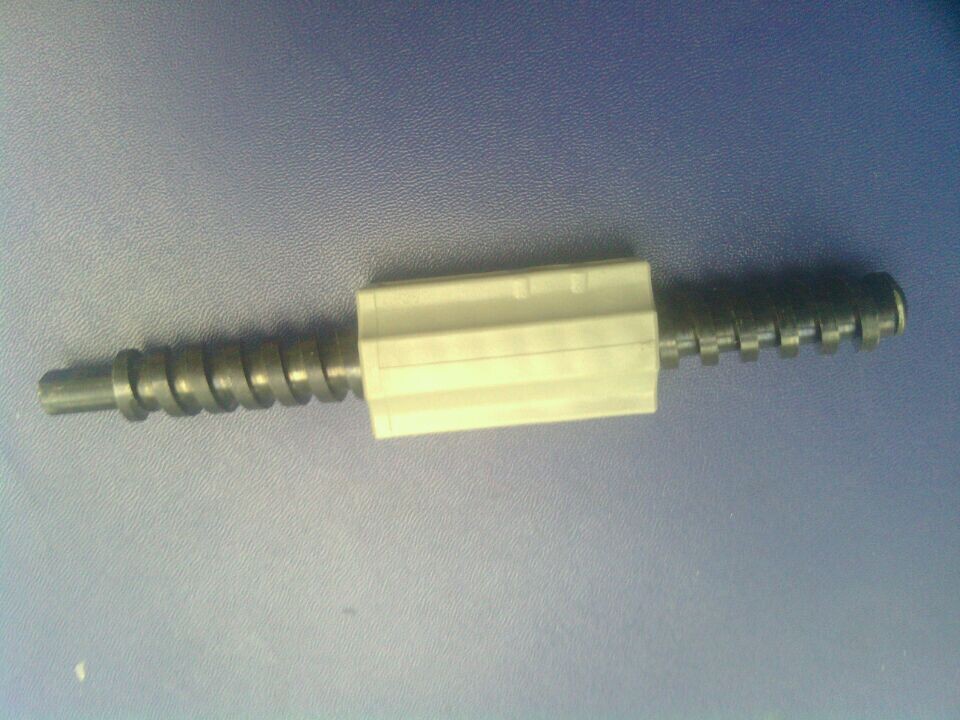 Worm gear / right rotation / children carts, toolbox, positioning moving parts / supporting worm /L=190.5/4mm through hole