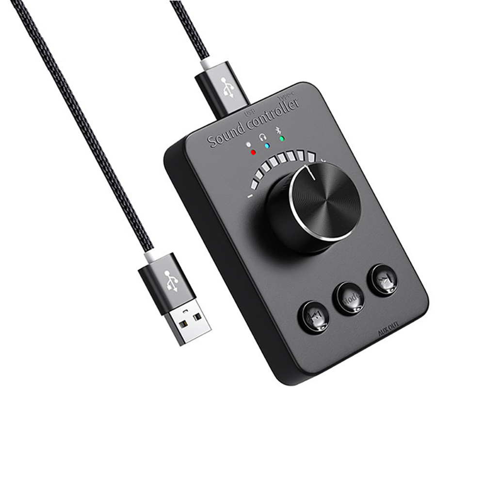 Botão de controle de volume usb-conveniente controlador de volume de alto-falante multimídia pc e mudo de uma tecla compatível com bluetooth 5.1: Default Title