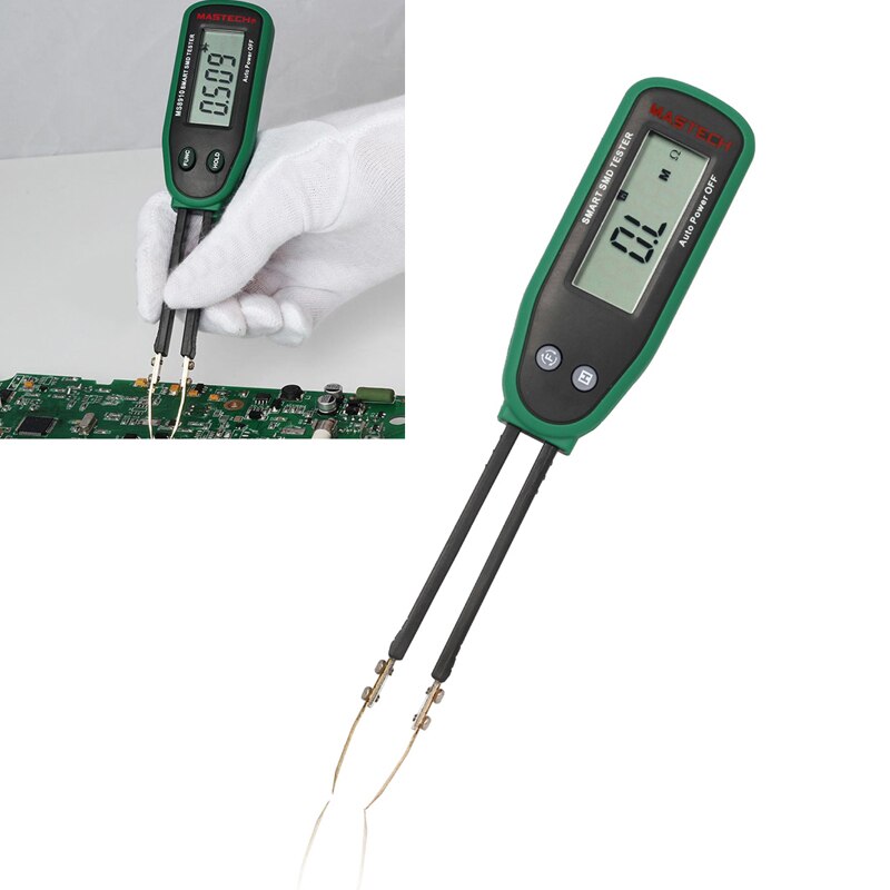 Ms8910 digitalt multimeter 3000 tæller smart smd rc diode meter tester automatisk scanning