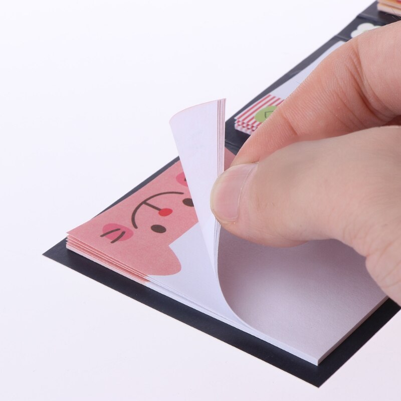Leuke Cartoon Dier Notitie Memo Pad Notebook Label Briefpapier