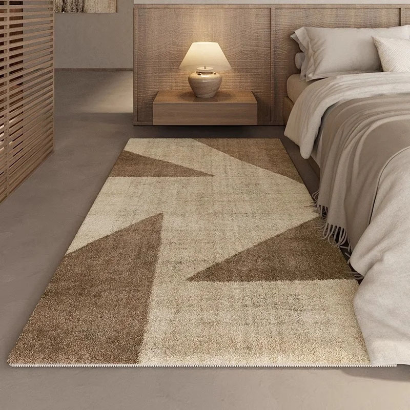 Schlafzimmer-bettvorleger, Jahrgang-plüschteppi... – Grandado