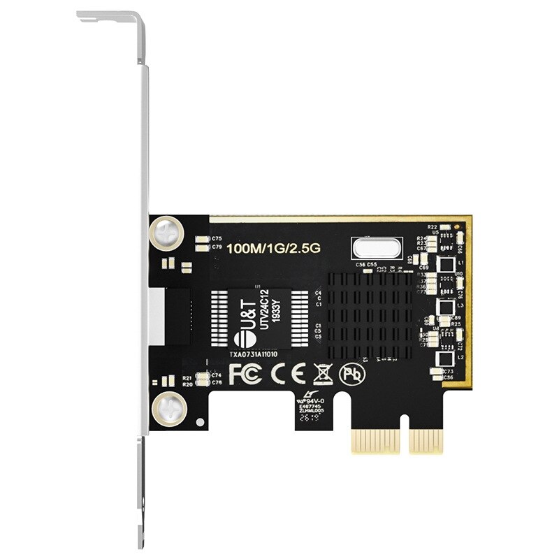 2.5 gb/s Gigabit PCI-E Adapter sieci 10/100/1000M RTL8125 RJ-45 PCI Ethernet do sieci komputerowej kontroler