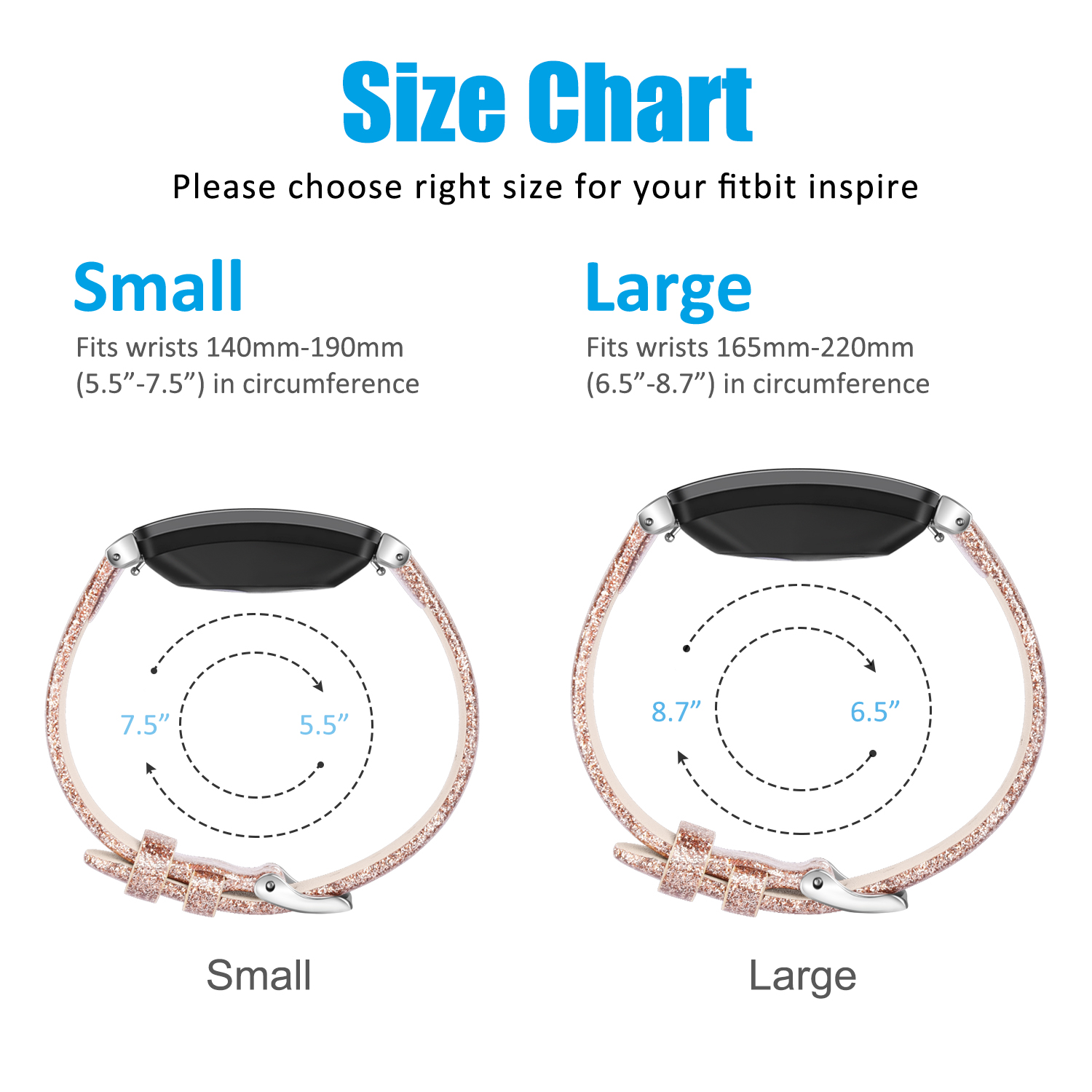 Nuovo cinturino in pelle per Fitbit inspire HR cinturino di ricambio cinturino Smart Watch cinturino da polso in TPU braccialetto per Fitbit inspire HR