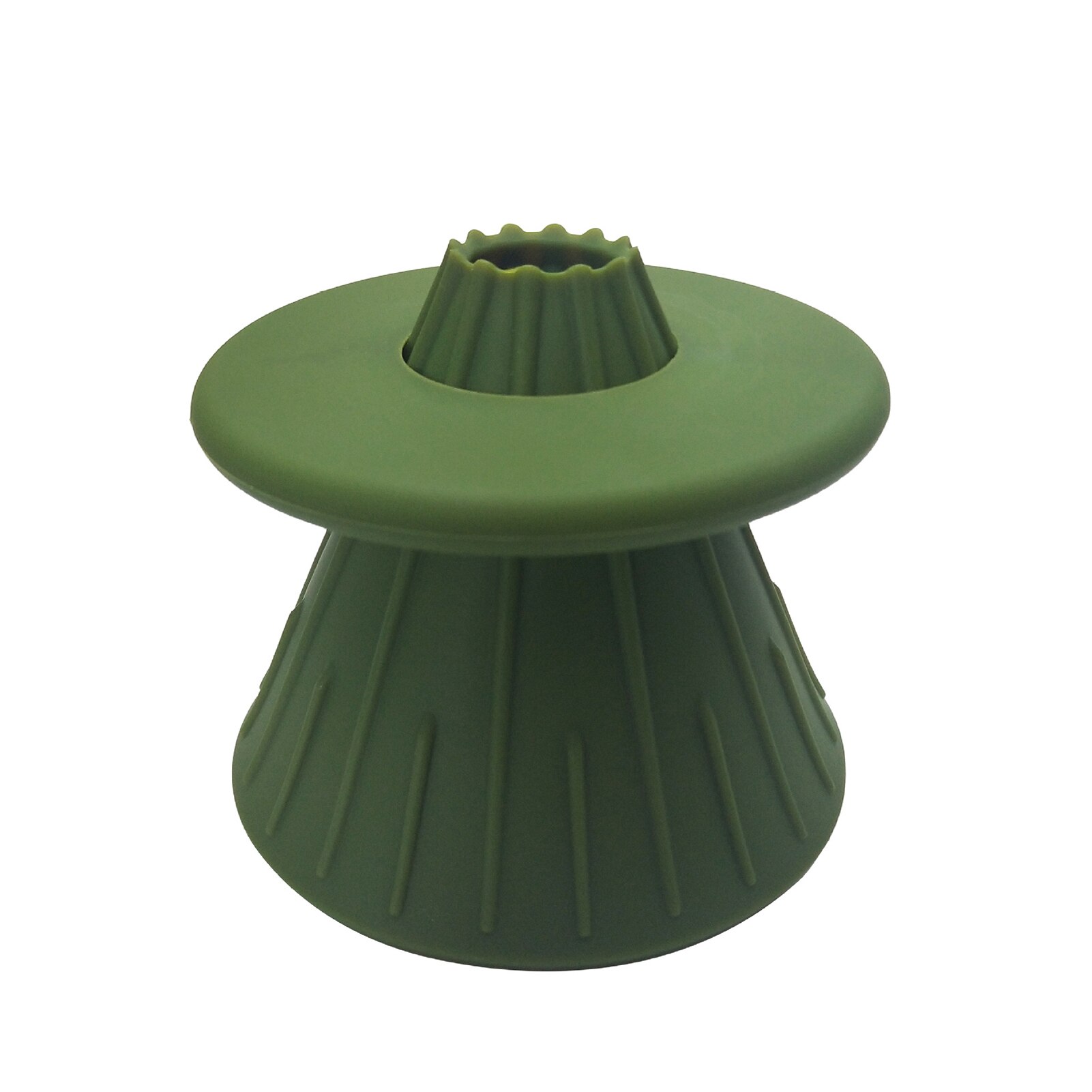 Main café entonnoir réutilisable Silicone café filtre tasse maison cuisine pour voyage rapide: Green