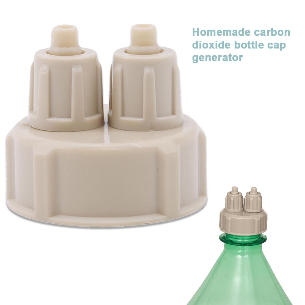 Diy akvarie akvarium flaskehætte kuldioxid forstøver diffuser tilbehør denne  co2 flaske låg er velegnet til de fleste slags