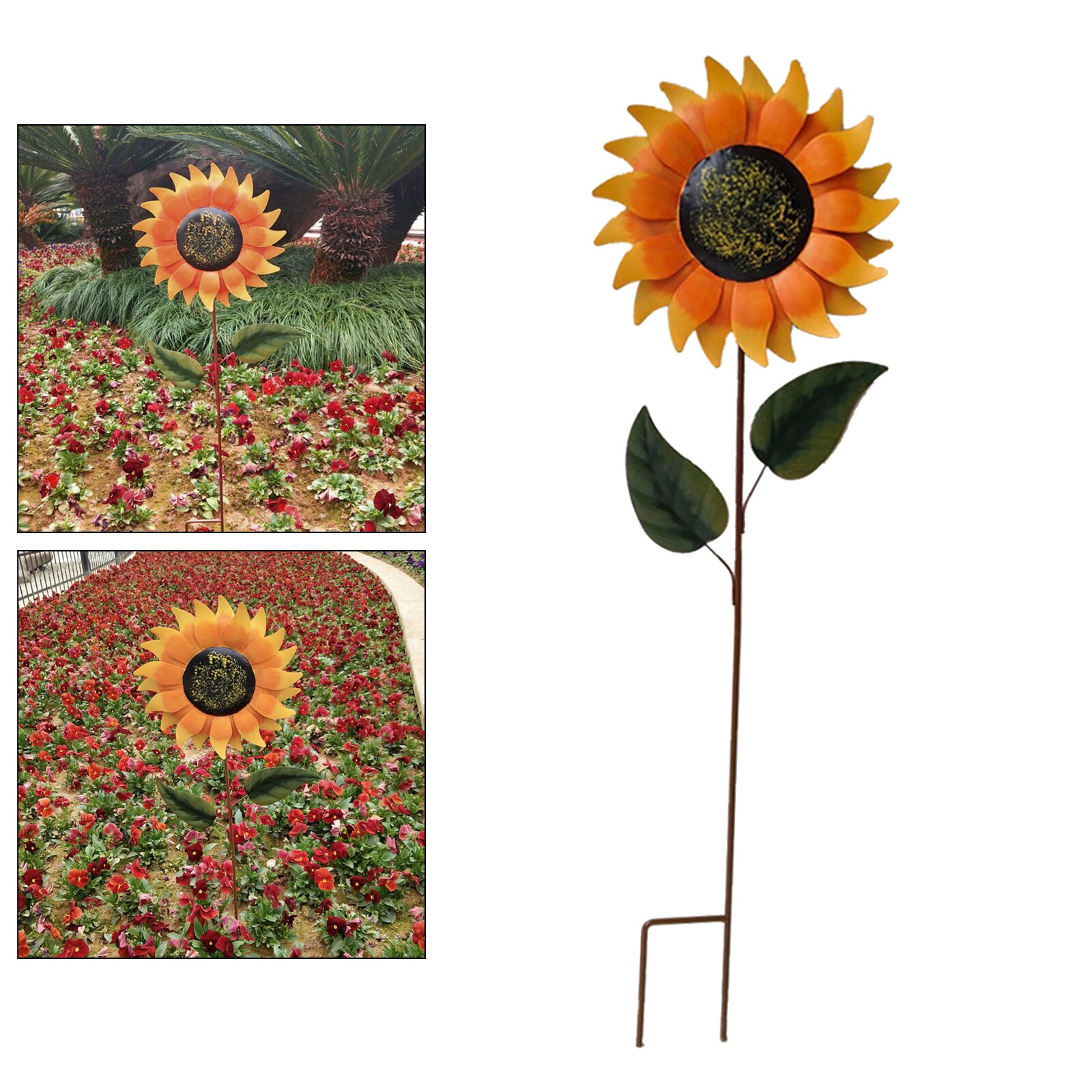 Außen Herbst Pflanzenstab Metall Garten Hof Landschaft Dekoration