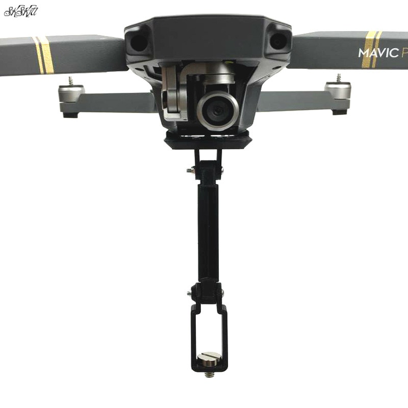 Voor Gopro Hero 6 5 4 3 &amp; osmo actie &amp; Panoramische camera Mount Houder extend arm Voor DJI Mavic pro drone Accessoires