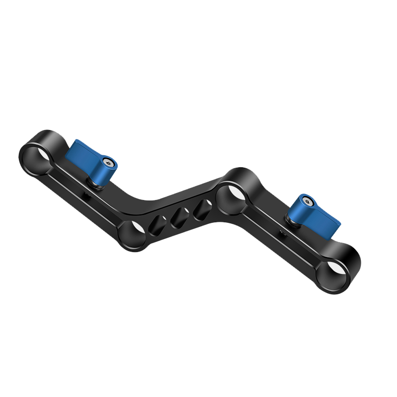 Collier de serrage à décalage de Type Z, connecteur à quatre trous, Support d'épaule, accessoires de photographie SLR, Extension de Rail, 15mm