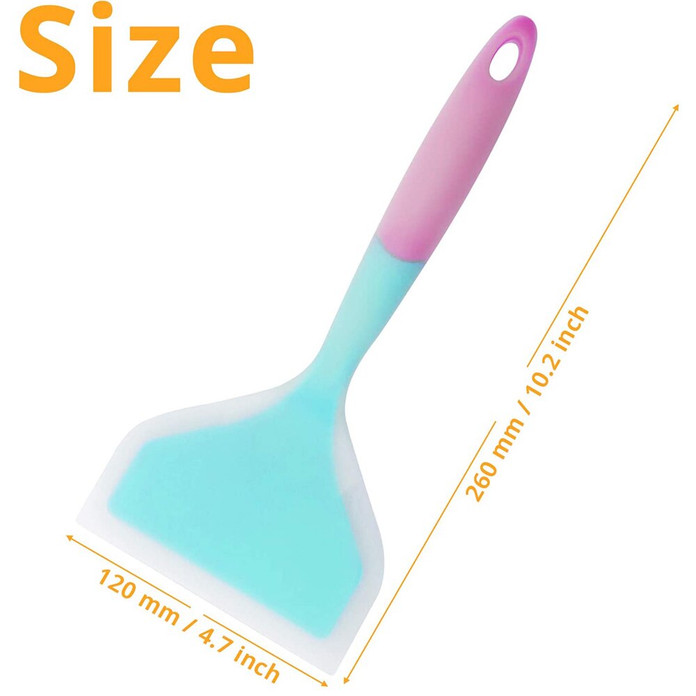 Silicone Spatula Kitchen Ware Cooking Utensils Spatula Beef Meat Egg Kitchen Scraper Wide Pizza Cooking Tools Shovel Non Stick
