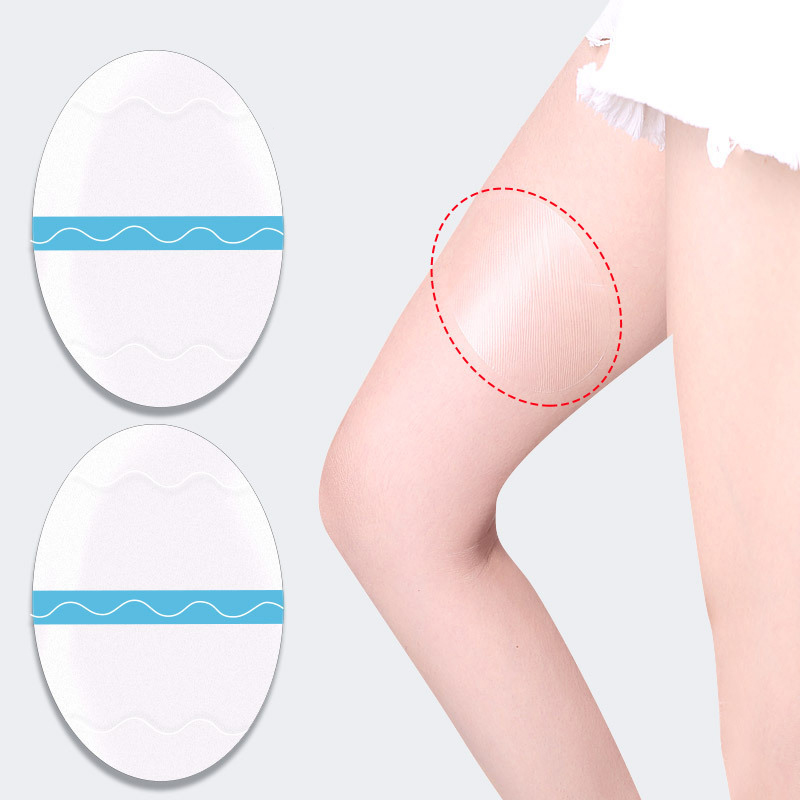 Cinta antifricción para el muslo, almohadilla Invisible para el muslo, absorción del sudor, alivio del dolor, cuidado corporal, deporte al aire libre, parche antidesgaste para el muslo, 20-2 uds.