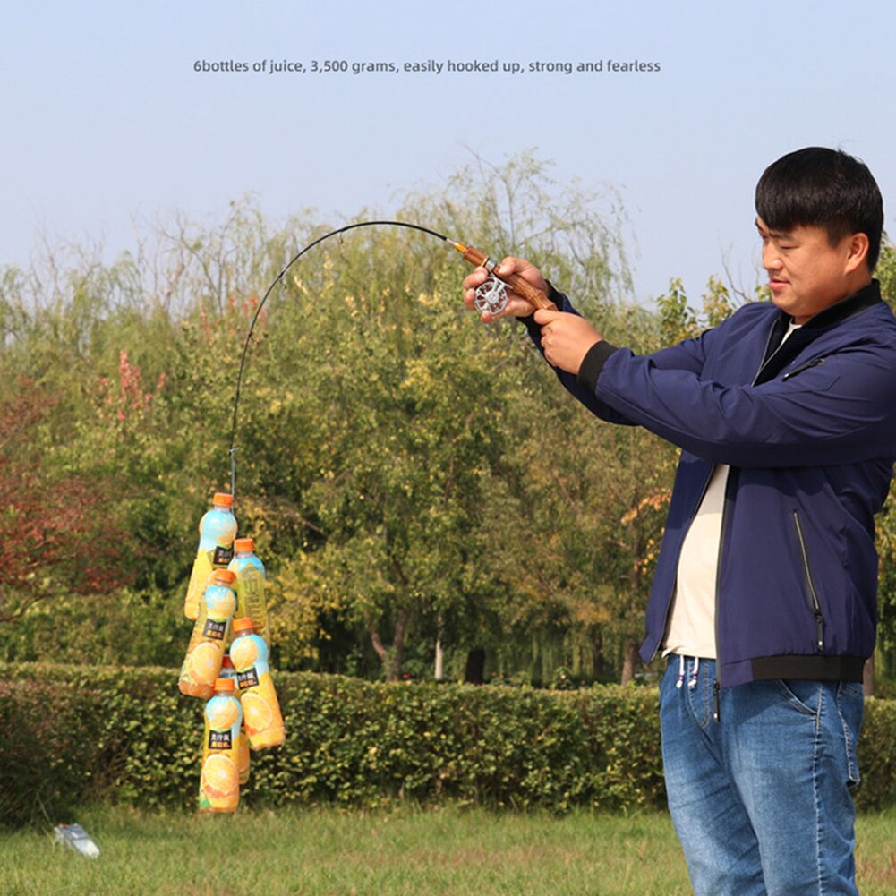 Winter Ice Fishing Rod Portable Winter Fishing Rod Spinning Casting Ice Fish Pole Tackle Tool Equipment for Fisherman