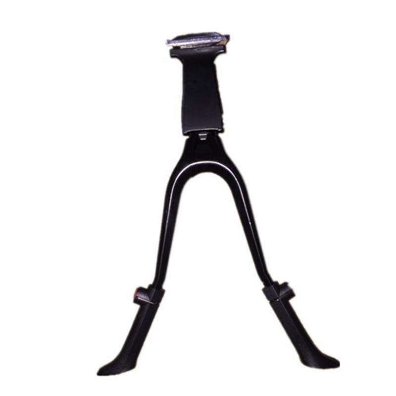 Double Leg Mtb Bicycle Bike Kickstand Parking Rack Mountain Bike Black Support Side Kick Stand Foot Brace: Default Title