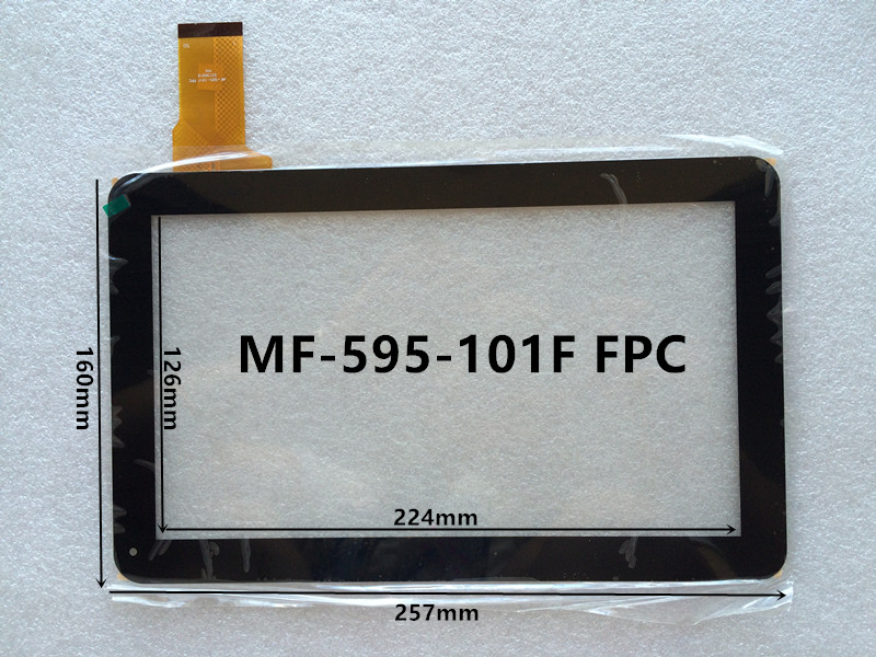 Nowy tablet pc MF-595-101F fpc XC-PG1010-005FPC DH-1007A1-FPC033-V3.0 ekran dotykowy szklany czujnik digitizer FM101301KA