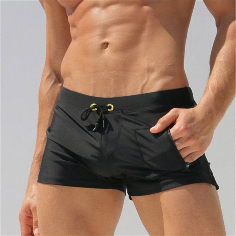 Estate Marca Uomo Costumi da bagno Costumi da bagno da uomo Tavola da surf Abbigliamento da spiaggia Slip da uomo Costume da bagno Boxer Pantaloncini Costumi da bagno Custodia gay
