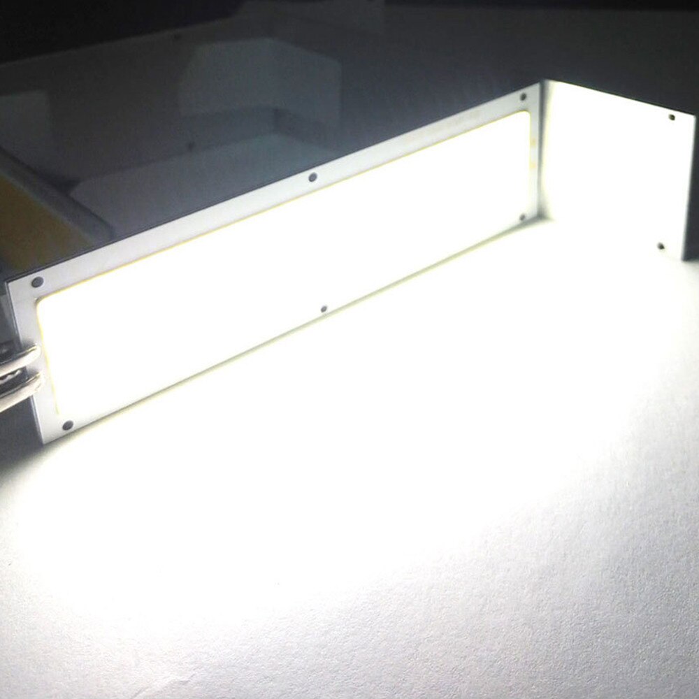 120Mm Cob Lange Lamp Panel Lamp Strip Licht High Power Lamp Chip 12V-24V 1000LM 10W Cob Led Warm/Koud Wit