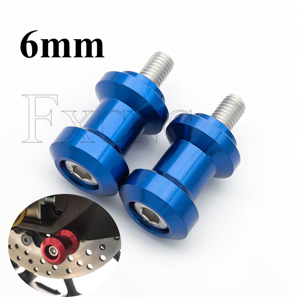 For Yamaha MT09 MT-09 MT 09 Tracer Motorcycle Swingarm Spools Swing Arm Slider Stand Screw 6mm Motorcycle Accessories