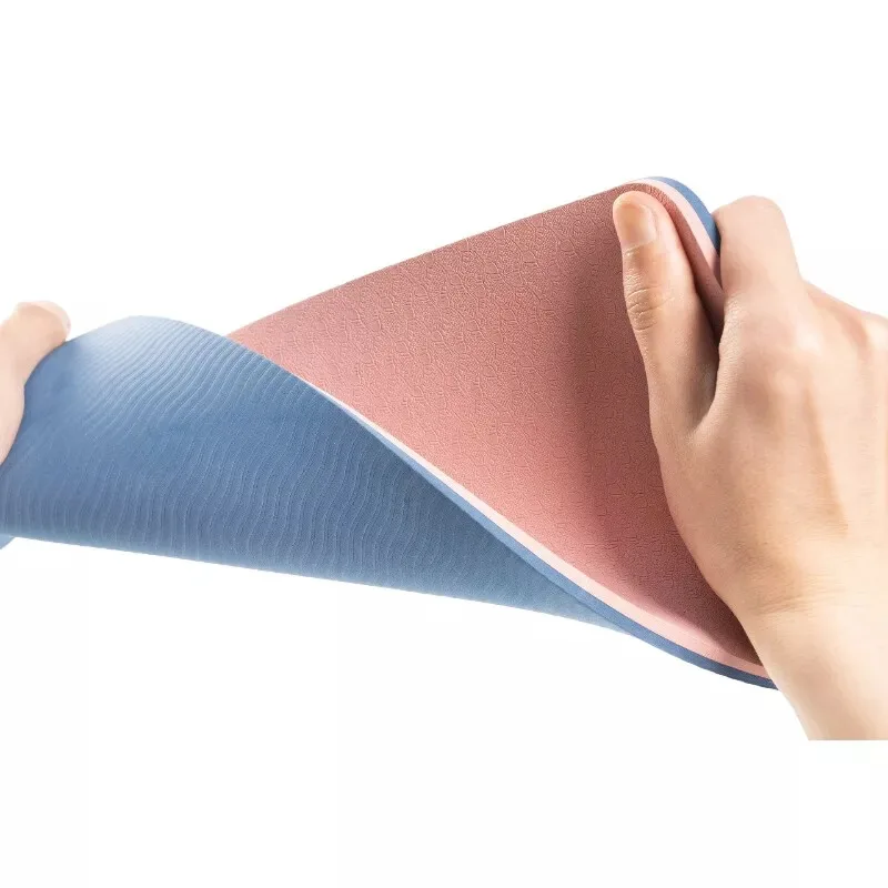 1 par bærbar sklisikker yoga-treningsmatte gymnastikk bryting meditasjonsmatte yoga pilates tilbehør treningsmatte treningsstudio Fitness