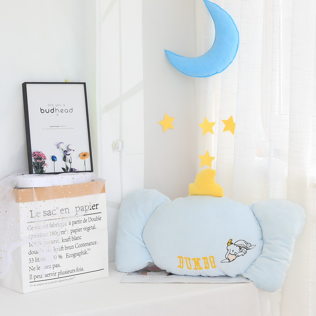 Cartoon Beer Kussen Tatami Zetel Lendensteun Cartoon Kussen Sofa Kussen Bed Kussen Woondecoratie Kussen Voor Kinderen: Blauw / 65CM