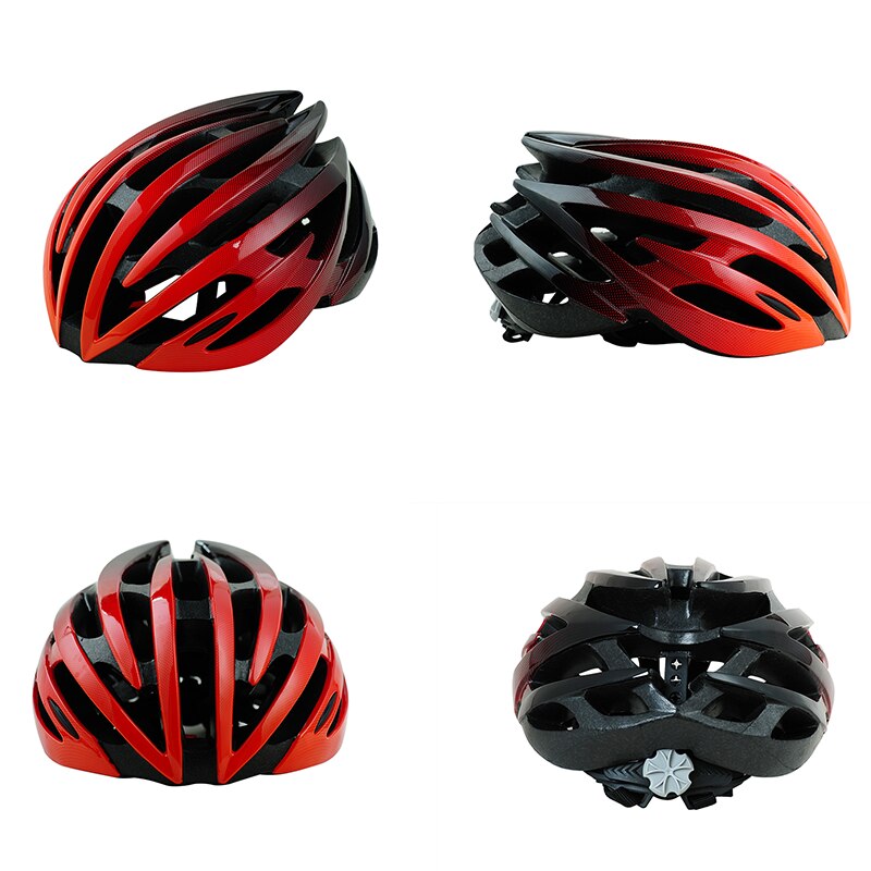 Mens Women Adults Downhill Cycling Helmet 54-60cm MTB Road Mountain Bike Helmet Bicycle bici casco bicicleta capacete hombre: RED blk 1