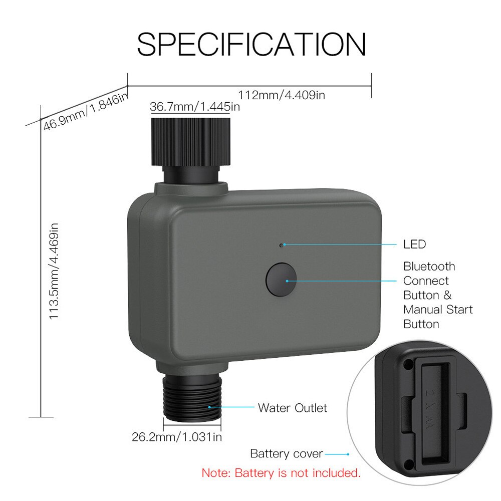 Smart Garden Watering Timer Wifi Automatic Drip Irrigation Controller Smart Water Valve Garden Automatic Watering System