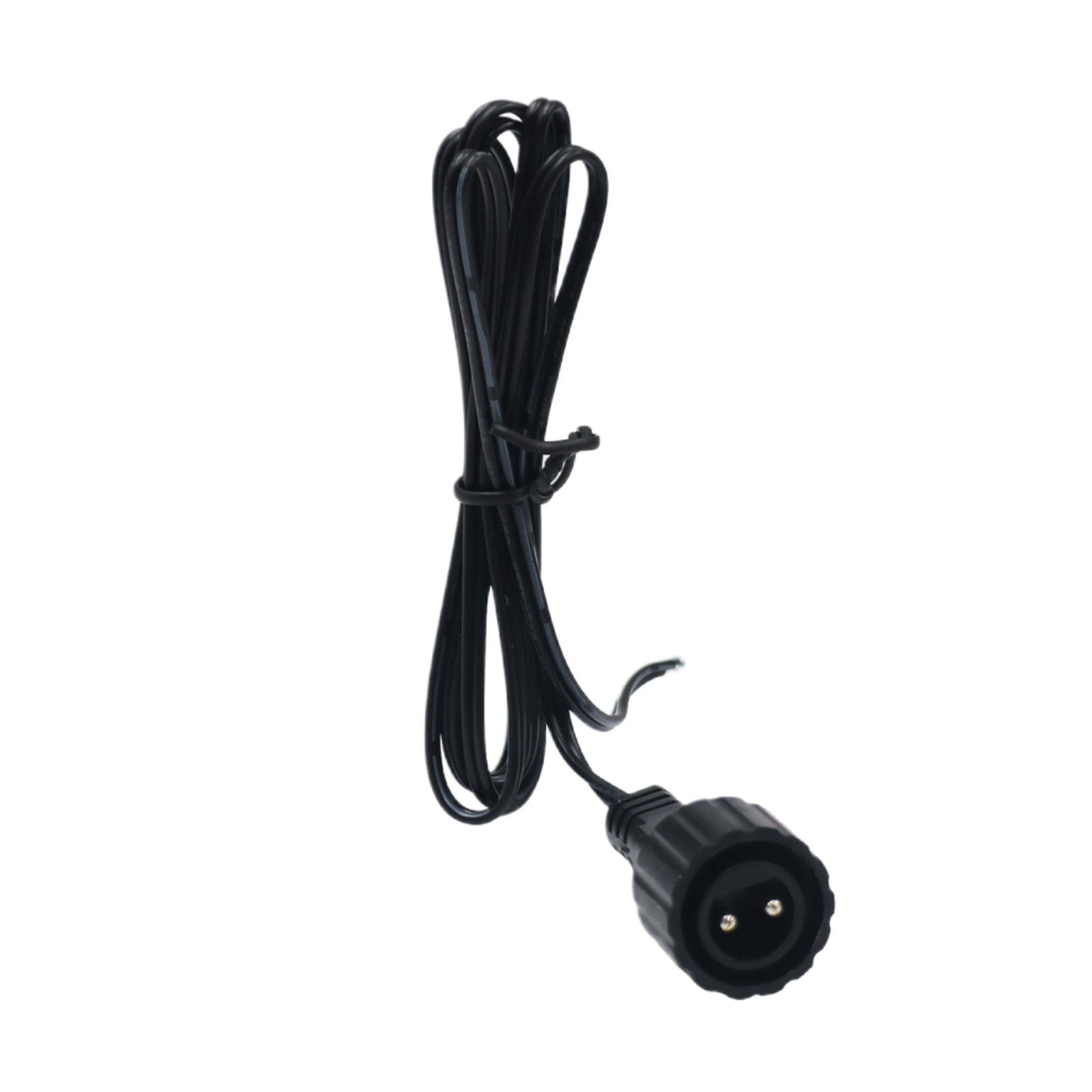 IP67 Mannelijke Led Connector 1.2M 2Pin Zwarte Kabel Waterdichte Draad Voor Zonnepaneel: Onder 5 Stks