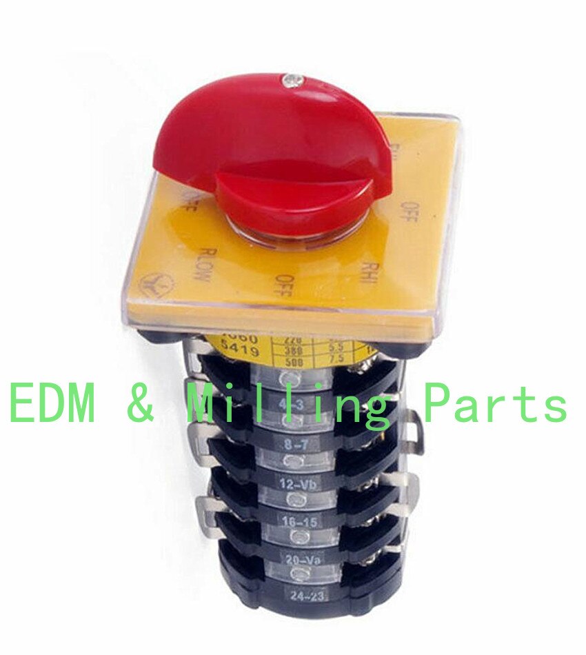 CNC Milling Machine Spindle Switch Two-speed Forward And Reverse Integrated Mill For AC 50-60HZ Bridgeport Mill Part