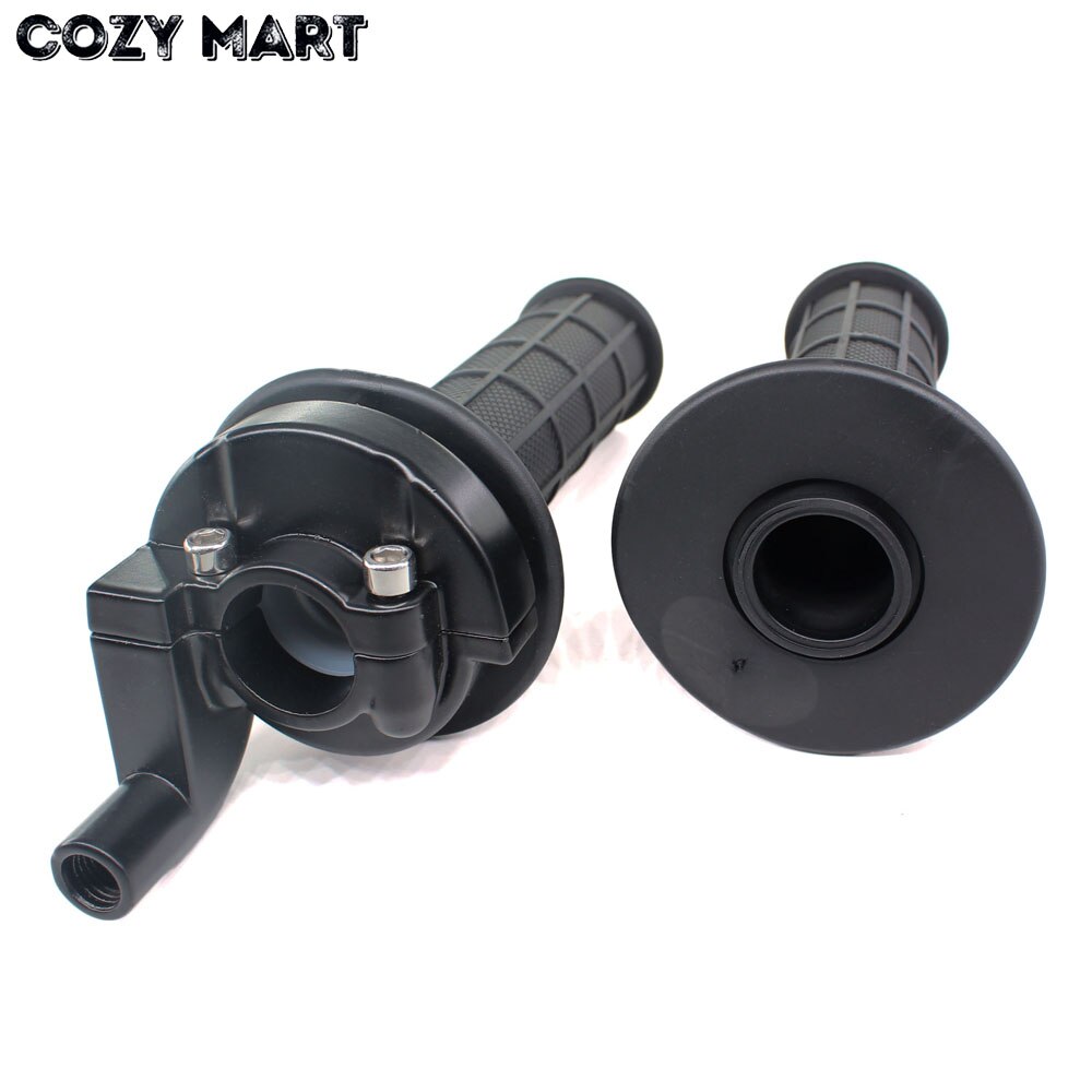 Griff Gas Hand Griffe W/Kabel Rohr Hülse Für Yamaha DT100 DT125 MX100 PW80