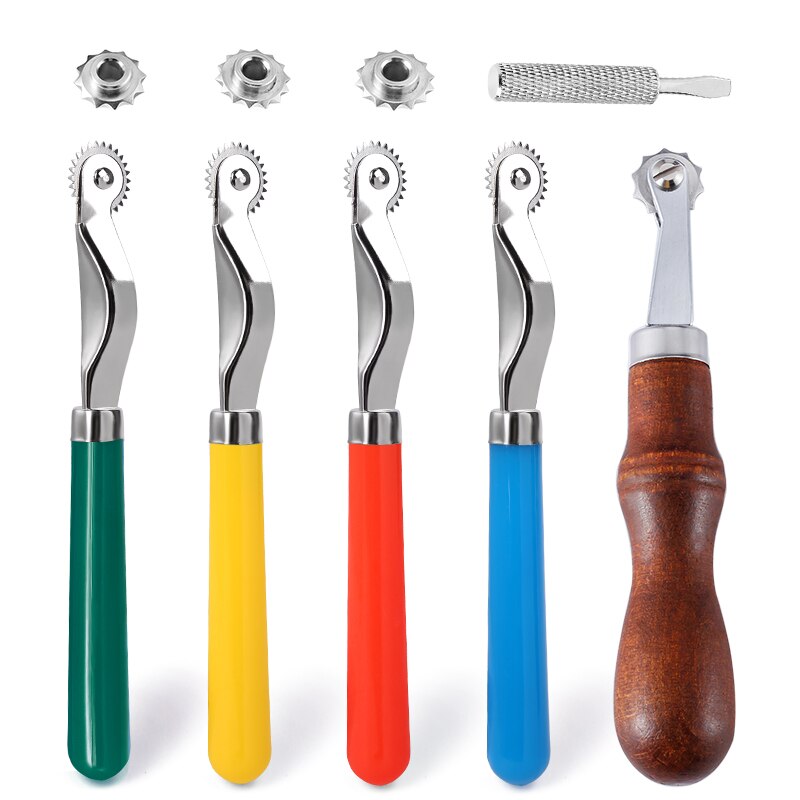 MIUSIE Leather Sewing Tool Kits With Scribing Whee... – Grandado
