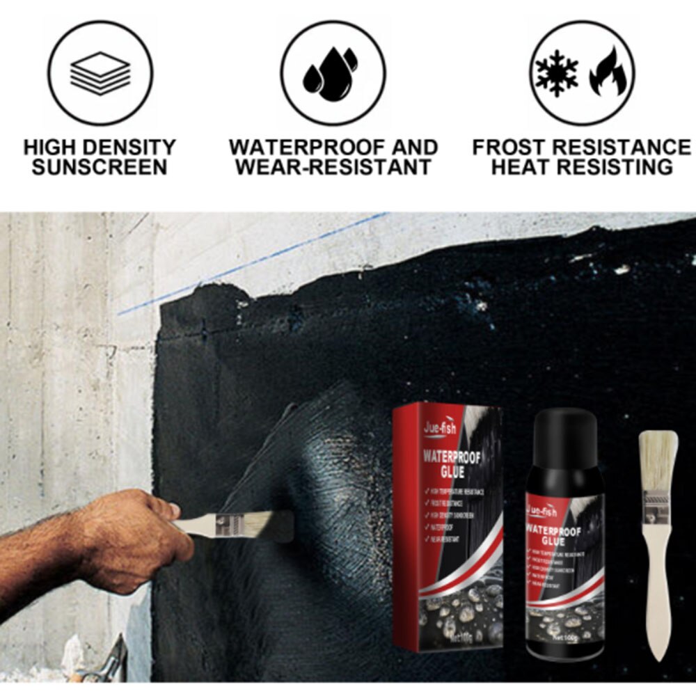 Waterproofing Agent Leak-proof Sealant roof External Wall Cracks Household Waterproofing Glue Plugging Repair Tools Sealant
