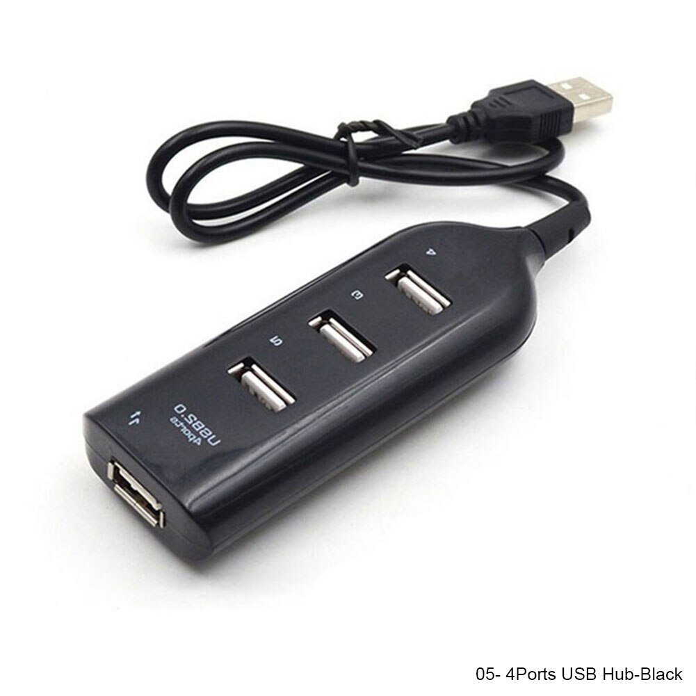 High Speed USB 2.0 Adapter Hub 7 Ports / 4 Ports LED Multi-Port Hub Socket Powered ON/OFF Switch Charger Splitter For PC Laptop