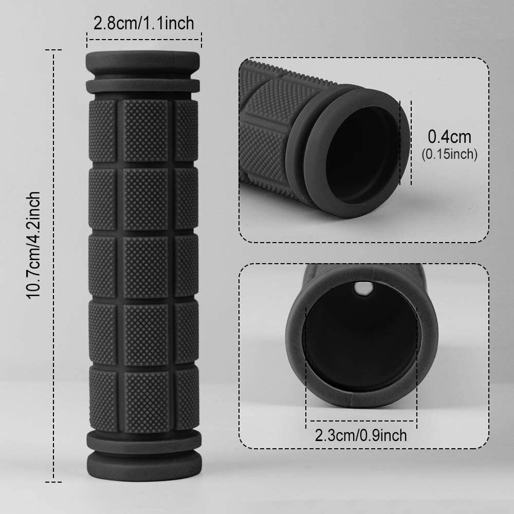 Bike Handle Grips Kids Non-Slip-Rubber Bicycle Handlebar Grips Specialized Replacement Bike Grips for Scooter Bicycle Tricycle