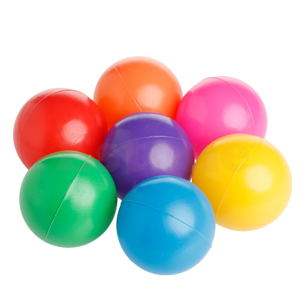 1Set/50Pcs Diameter 5.5cm Ball Fun Ball Soft Plastic Ocean Ball Baby Kid Toy Swim Toy Water Pool Ocean Wave Balls