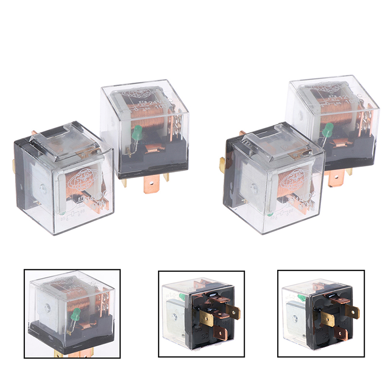 1pc 5Stift 4Stift wasserdichtes Kfz-Relais 12v 100a spdt Auto-Steuergerät Auto-Relais DC 24V Hoch leistungs schaltung