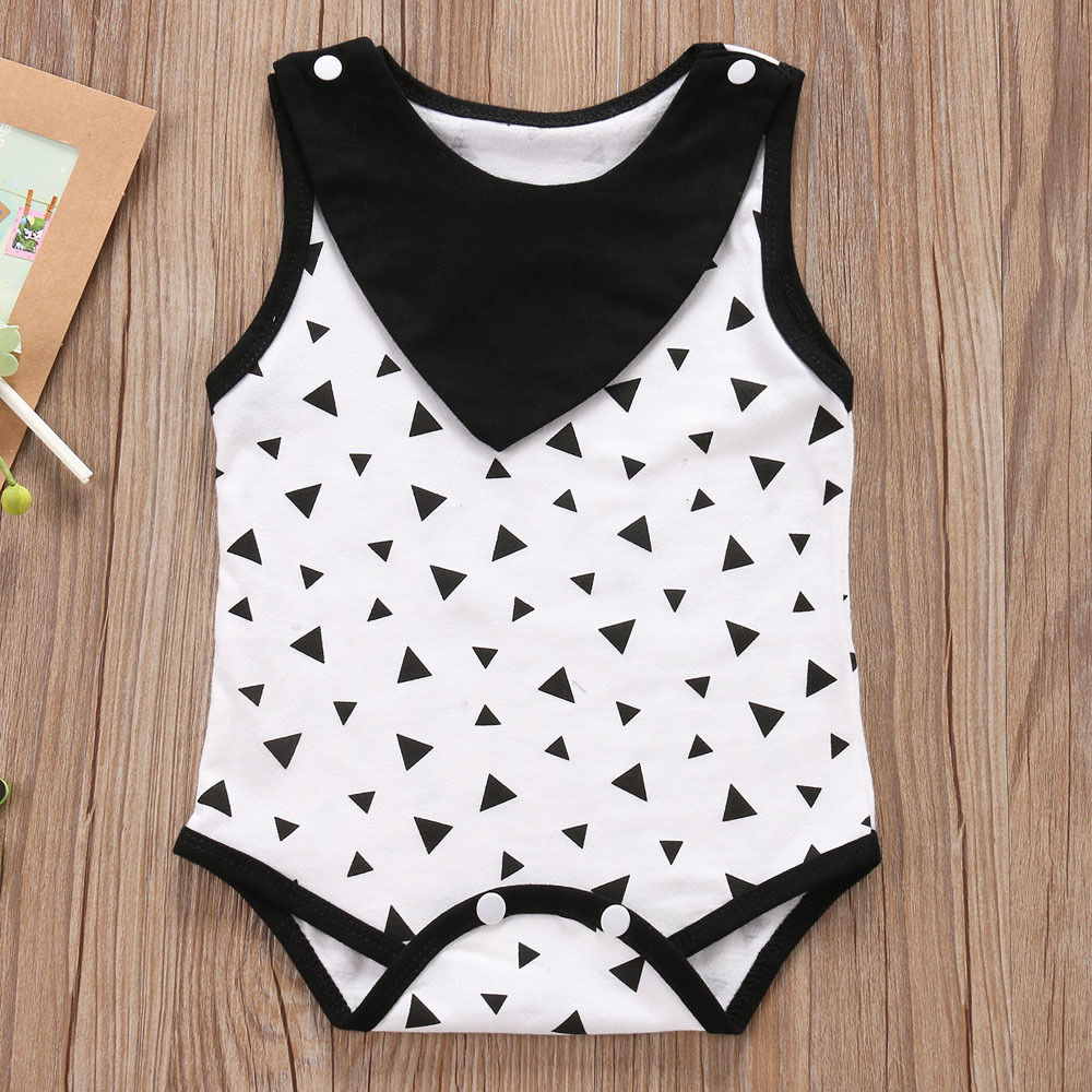 pudcoco Infant Toddler Babies Casual Romper Newborn Baby Kids Boys Girl Unisex Cute Romper Jumpsuit Summer Clothes 0-18M