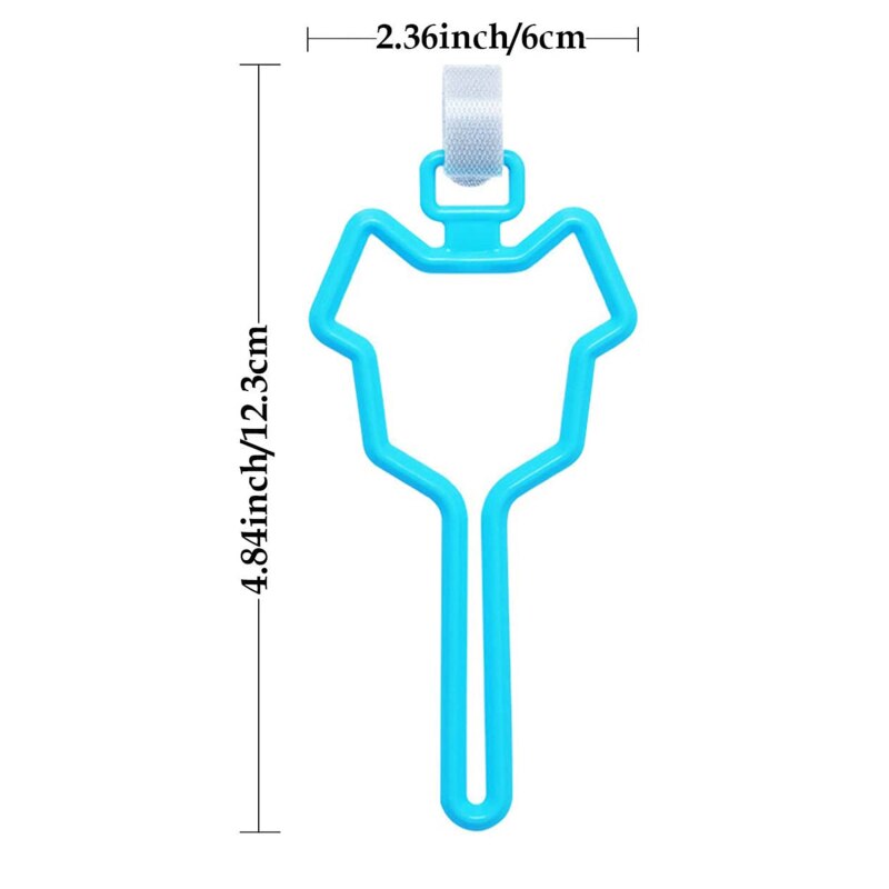 Correa para perros y mascotas, bolsa de gancho portátil de basura, Clip manos libres, soporte para Bolsa para popó de mascotas, suministros de herramientas de limpieza, 1 ud.: Blue