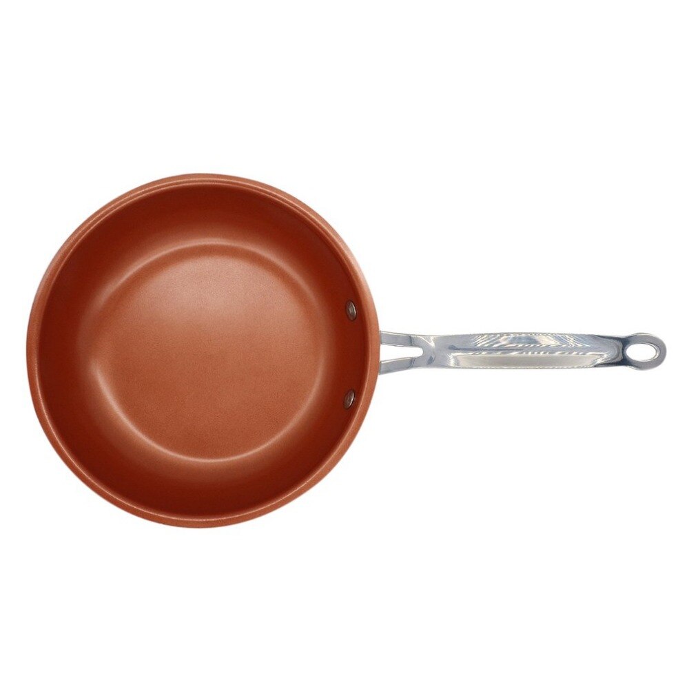 S29weettreats Non-stick Copper Frying Pan with Ceramic Coating and Induction cooking,Oven & Dishwasher safe
