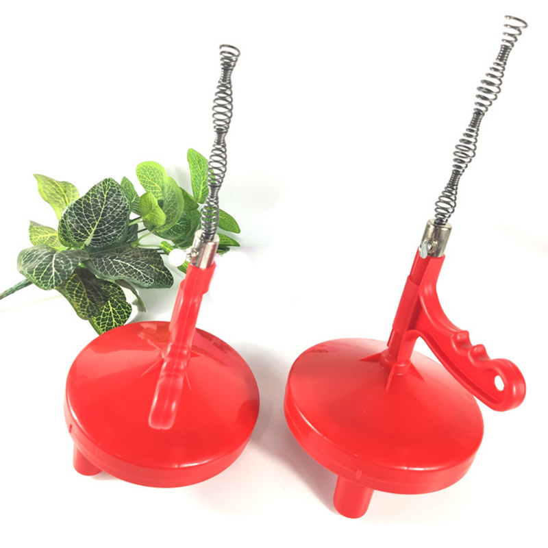 1pc Kitchen Toilet Sewer Blockage Hand Tool Pipe Dredger 5 Meters Drains Dredge Pipes Sewer Sink Cleaning Clogs Drain Cleaner