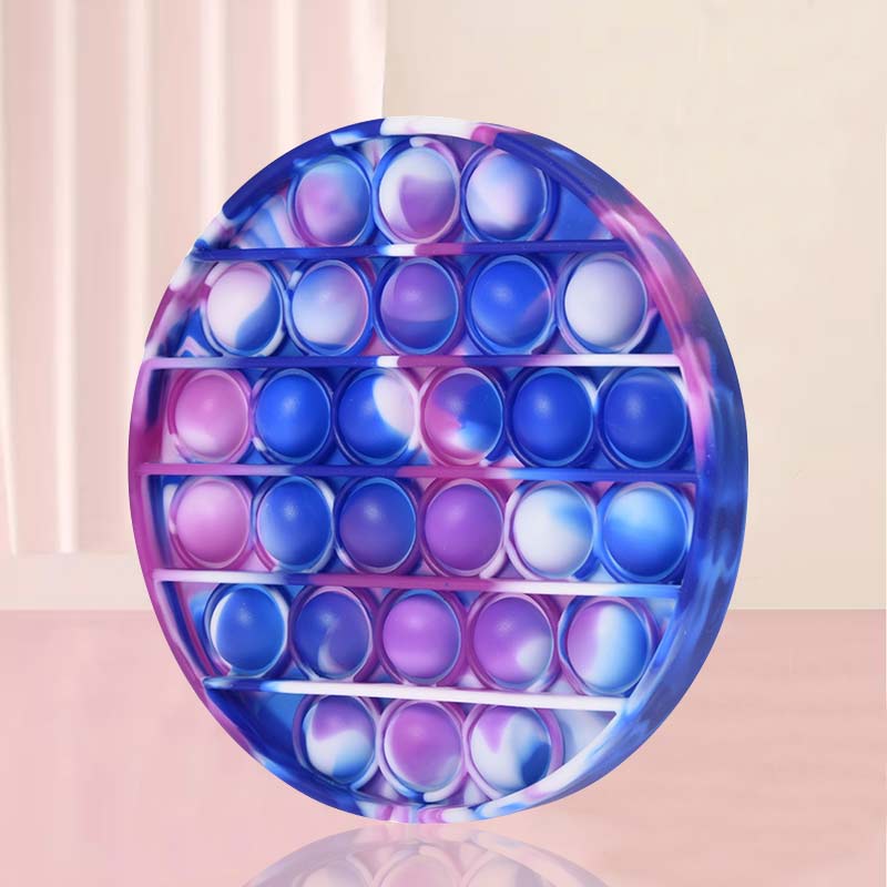 Push Bubble Fidget Zintuiglijke Speelgoed Autisme Speciale Behoeften Stress Reliever Kids Adult Antistresse Speelgoed Popit Fidget Speelgoed Eenvoudige Kuiltje