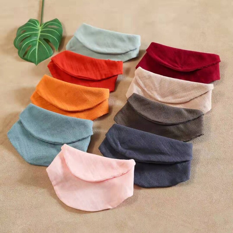 Baby Kleinkind Baumwolle Blick Lätzchen Neugeborenen Einfarbig Dreieck Schal Fütterung Speichel Handtuch Bandana Spucktuch Junge Mädchen Dusche B03A