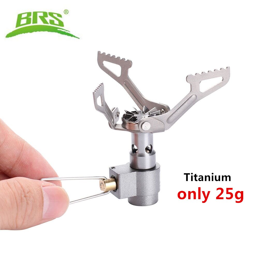 Réchauchaud Titane BRS-3000T – Ultra Léger 26g Avec Joint De Rechange