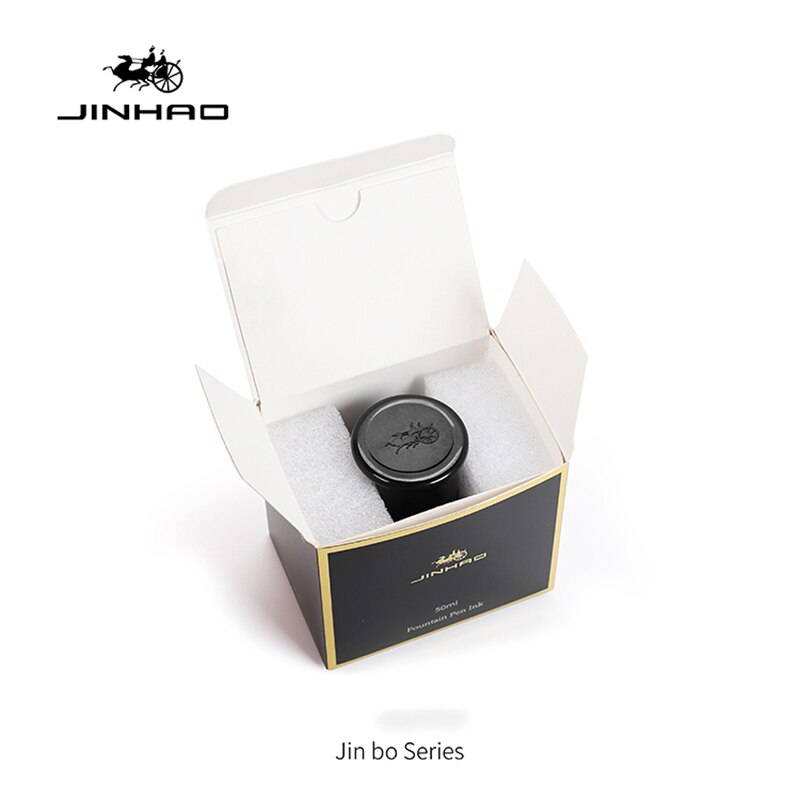 jinhao Bottle Pure Colorful 50ml Fountain Pen Ink for Refilling Inks Stationery School Office Supplies