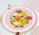 Cross stitch DMC set hand simple metal bookmark Chinese twelve zodiac: Light Green