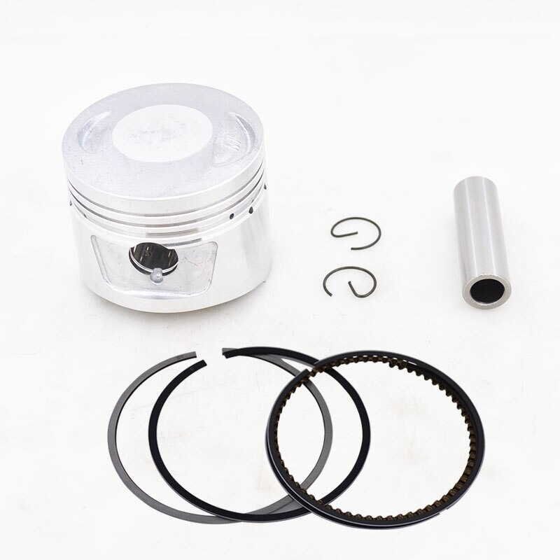 Motorcycle 62mm Piston 15mm Pin Ring 1.2*1.2*2.5mm Set For Zongshen Lifan Loncin CG175 CG 175 175cc Egine Spare Parts: Army Green