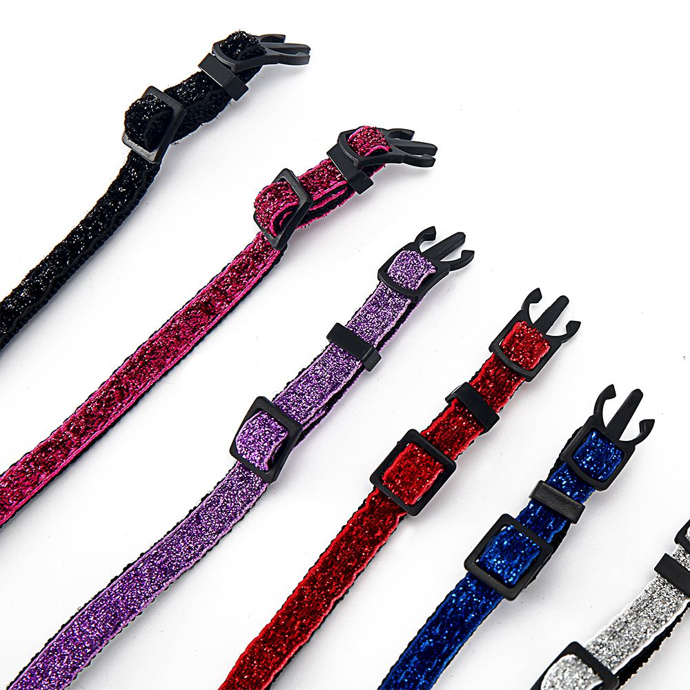 Breakaway Cat Collar with Bell Flea Cat Collar for Cats Cute Cat Collar Pet Product Cat Collar Charm Quick Release Cat Collar