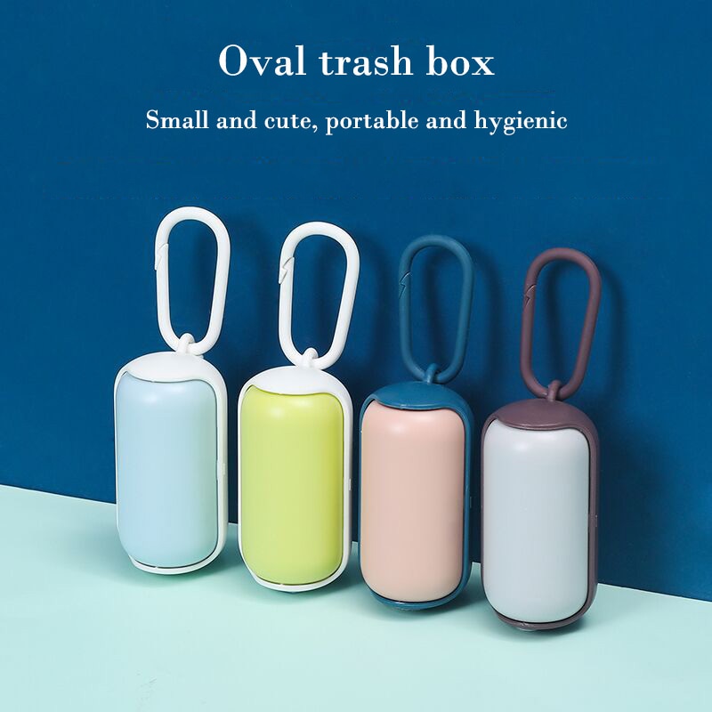 Pet Waste Bag Dispenser For Dog Poop Bags Plastic Pet Small Dog Outdoor Environmental Safety Waste Holder